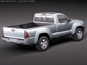 Toyota Tacoma Single Cab 2010 3Dモデル