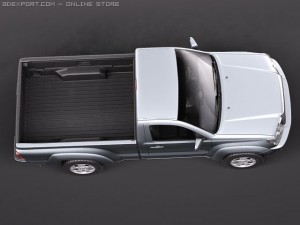 Toyota Tacoma Single Cab 2010 3Dモデル