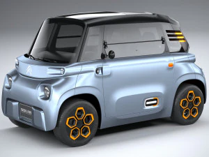 Citro&euml;n Ami 2021 Modelo 3D