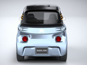 Citroen Ami 2021 3D Model