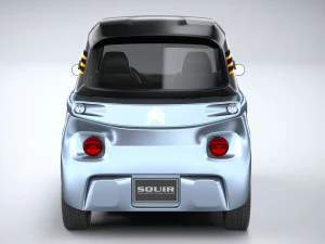 Citroen Ami 2021 3D Model
