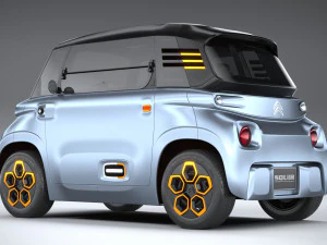 Citroen Ami 2021 3D Model