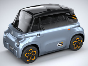 Citroen Ami 2021 3D Model