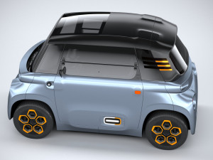 Citroen Ami 2021 3D Model