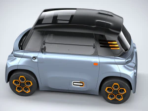 Citroen Ami 2021 3D Model