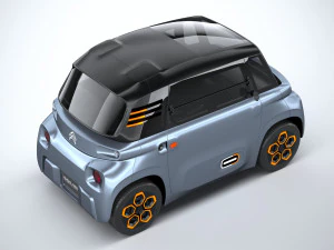 Citroen Ami 2021 3D Model