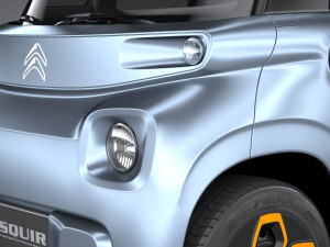 Citroen Ami 2021 3D Model
