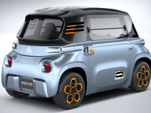 Citroen Ami 2021 3D Model