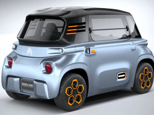 Citroen Ami 2021 3D Model
