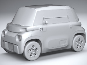 Citroen Ami 2021 3D Model