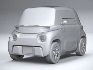 Citroen Ami 2021 3D Model