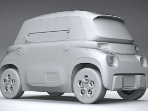 Citroen Ami 2021 3D Model