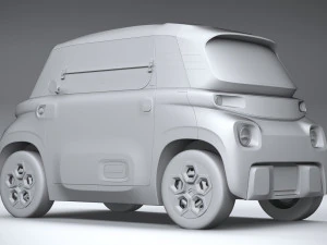 Citroen Ami 2021 3D Model