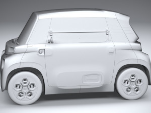 Citroen Ami 2021 3D Model