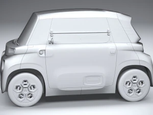 Citroen Ami 2021 3D Model
