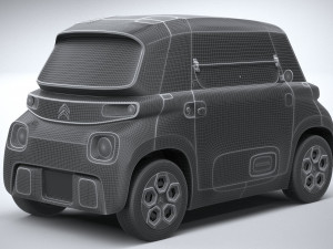 Citroen Ami 2021 3D Model