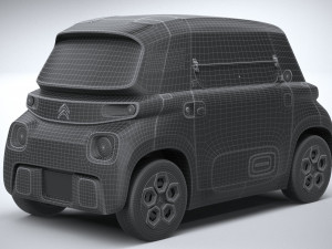 Citroen Ami 2021 3D Model