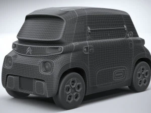 Citroen Ami 2021 3D Model
