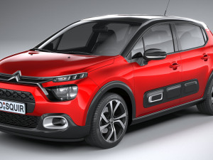 Citroen C3 2020 3Dモデル