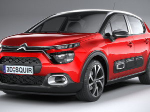 Citroen C3 2020 3Dモデル