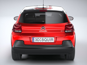 Citroen C3 2020 3Dモデル