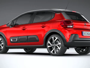 Citroen C3 2020 3D Model
