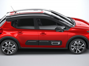 Citroen C3 2020 3Dモデル