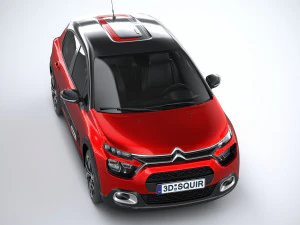 Citroen C3 2020 3D Model