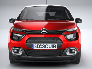 Citroen C3 2020 3Dモデル