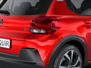 Citroen C3 2020 3Dモデル