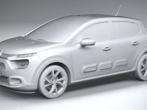 Citroen C3 2020 3D Model
