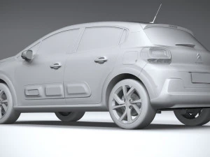 Citroen C3 2020 3D Model