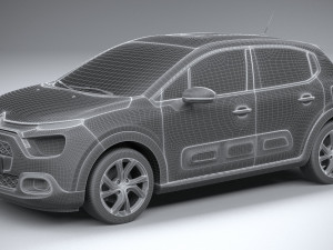 Citroen C3 2020 3Dモデル