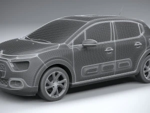 Citroen C3 2020 3D Model
