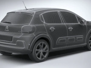 Citroen C3 2020 3D Model
