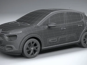 Citroen C3 2020 3D Model