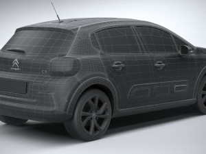 Citroen C3 2020 3Dモデル