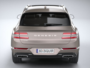 Genesis GV80 2021 3D Model