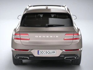 Genesis GV80 2021 3D Model