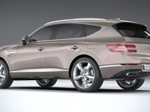 Genesis GV80 2021 3D Model