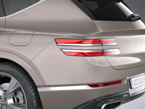 Genesis GV80 2021 3D Model