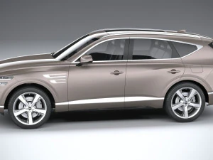 Genesis GV80 2021 3D Model