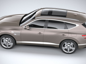 Genesis GV80 2021 3D Model