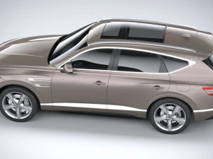 Genesis GV80 2021 3D Model