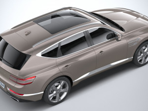 Genesis GV80 2021 3D Model