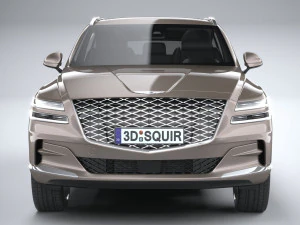 Genesis GV80 2021 3D Model