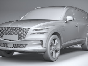 Genesis GV80 2021 3D Model