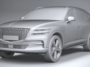 Genesis GV80 2021 3D Model