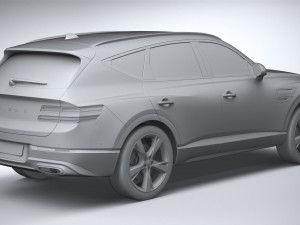Genesis GV80 2021 3D Model