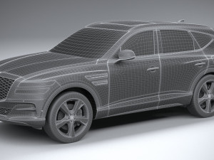 Genesis GV80 2021 3D Model